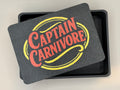 Captain Carnivore Bacon Burger Brick Press