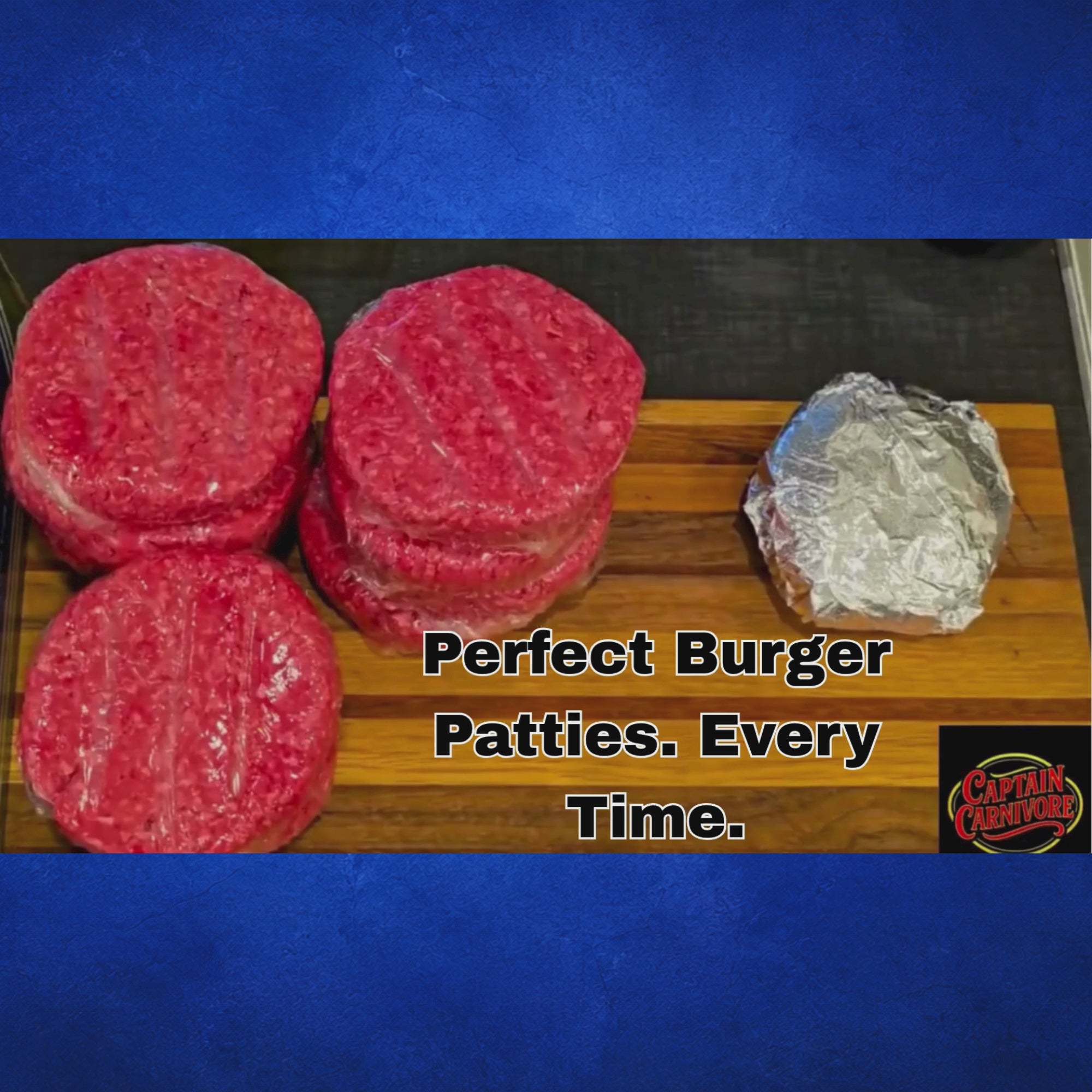 Captain Carnivore Burger Press